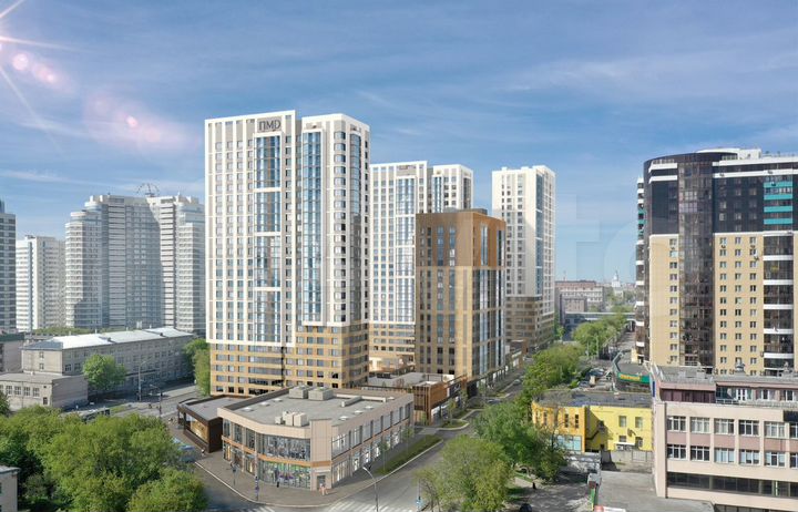 3-к. квартира, 79,3 м², 2/15 эт.