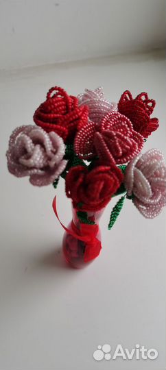 Ваза IKEA с цветами