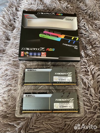 Оперативная память g skill trident z rgb ddr4