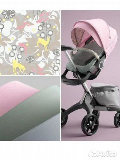 Сменный текстиль, летний кит stokke