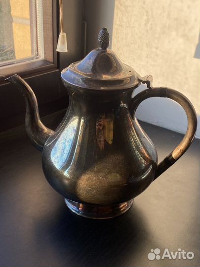 Кувшин чайник заварник Великобритания бронза