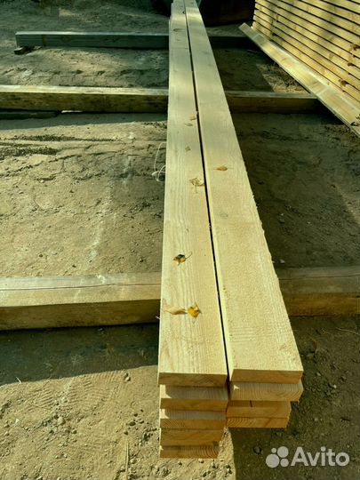 Доска обрезная 50х100х6000мм