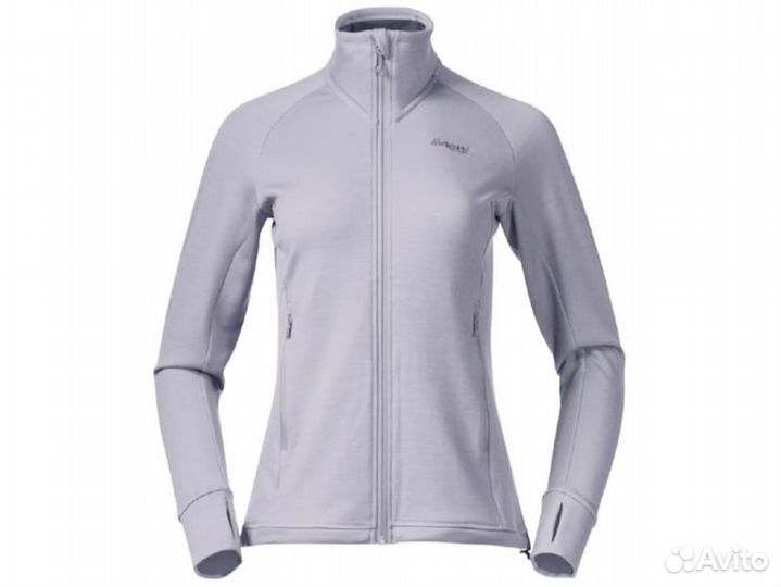 Куртка женская шерстяная Bergans Ulstein Wool сер