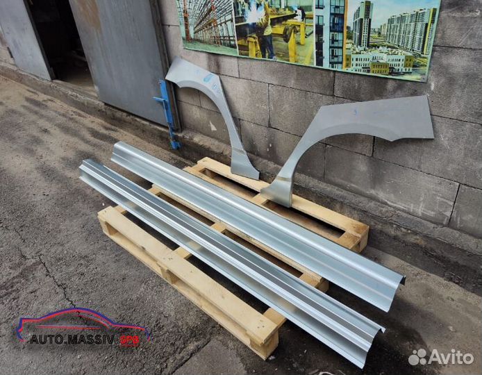 Пороги ремонтные Volvo XC60 1