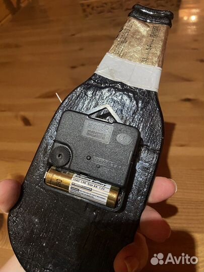 Часы пивная бутылка San Miguel