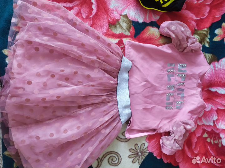 Вещи пакетом на девочку 140 146