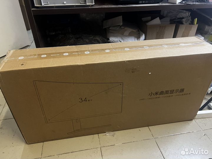 Монитор Mi Curved Gaming Monitor 34