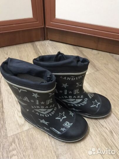 Детские резиновые сапоги