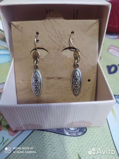 Серебряные серьги