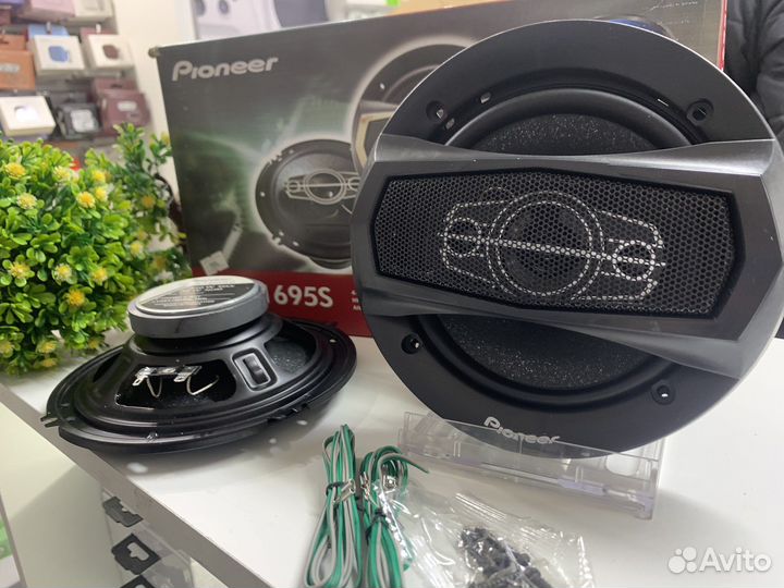 Динамики для автомобиля Pioneer 16 см (гарантия)