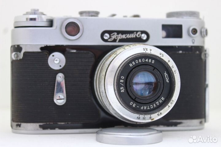 Фотоаппарат зоркий 6 с Индустар-50 ранний