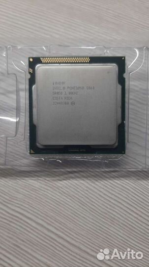 Intel Pentium G860 Сокет 1155 3.00 GHz 2 ядра