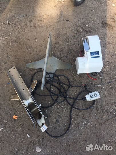 Лебедка с якорем