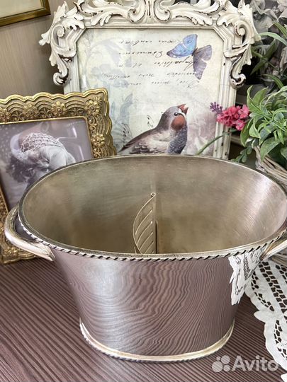 Куллер для охлаждения шампанского. серебрение