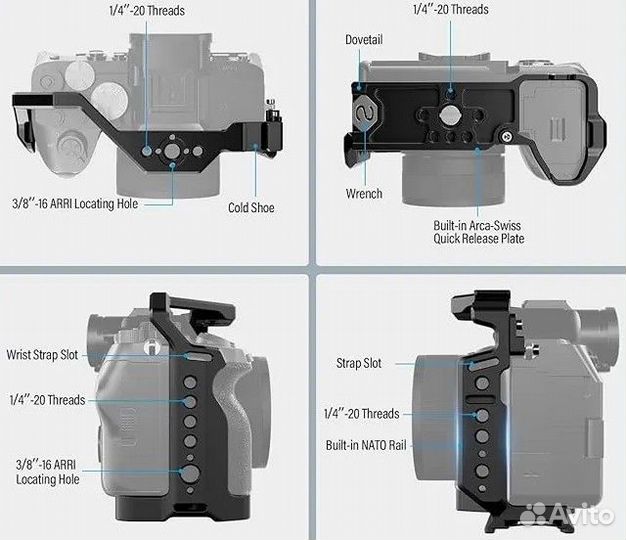 Клетка Sirui AM для Sony A7R V/A7 IV/A7S III/A1/A7