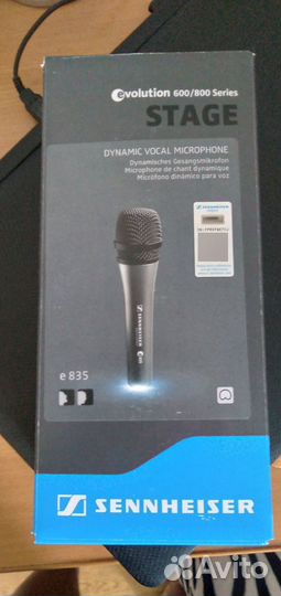 Вокальный микрофон sennheiser E 835