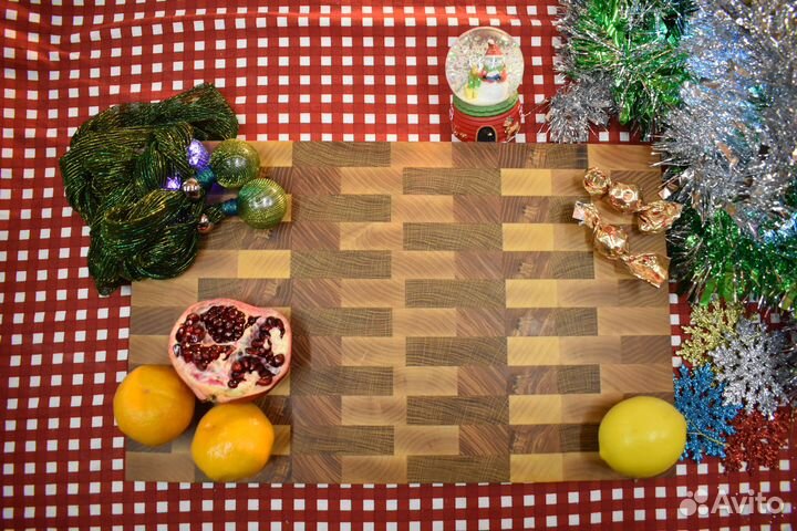 Торцевая разделочная доска (45.5 х 28.5 см)