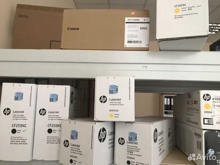 Продажа картриджей