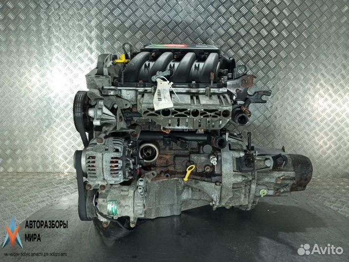 Двигатель Renault Clio 2 рест. 2002 K4J710