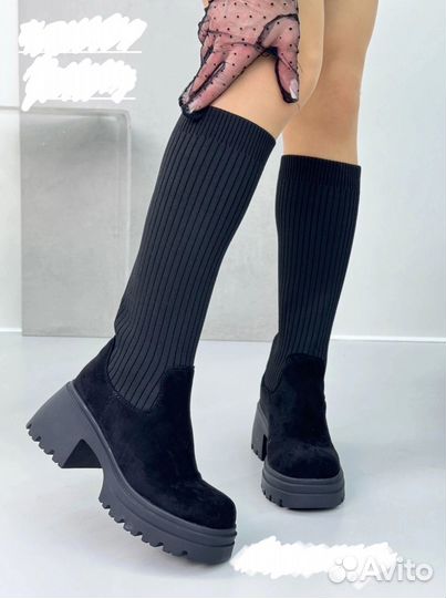 Зимние ботинки женские