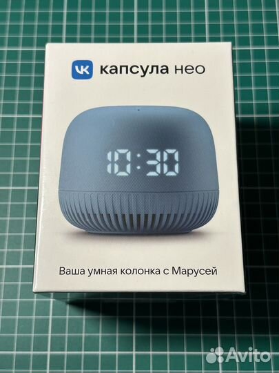 Умная колонка VK Капсула Нео, синий