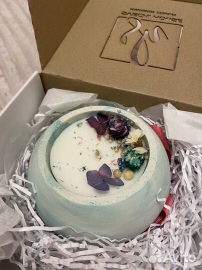 Свечка ручной работы