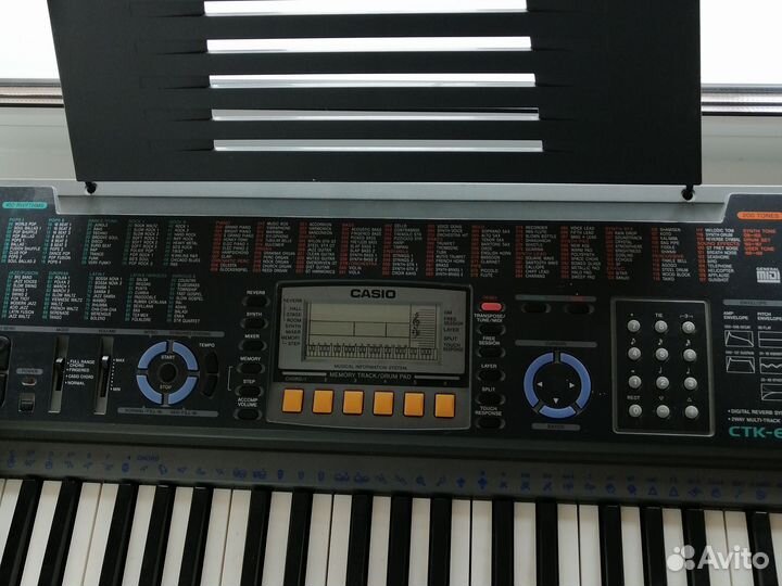 Синтезатор casio ctk 601