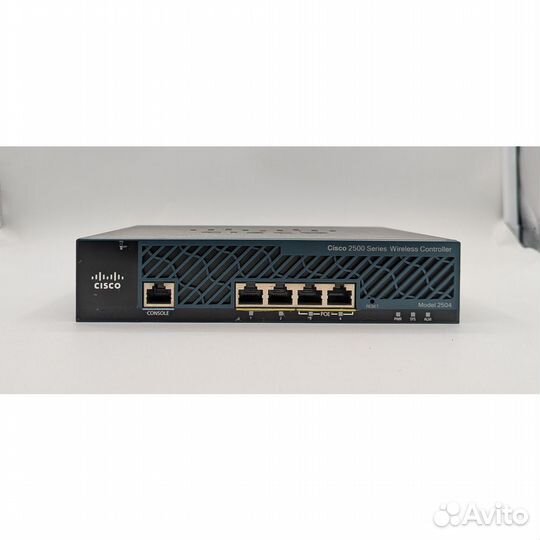 Контроллер Cisco AIR-CT2504-K9, c блоком питания