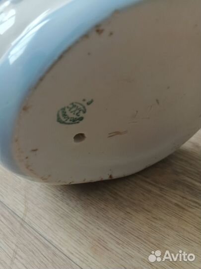 Фарфоровая пепельница Осетр