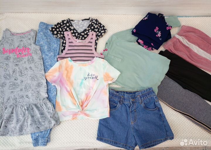 Одежда пакетом для девочки 128 134