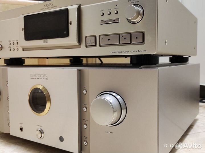 Sony cdp-XA50 es, marantz pm 11s3