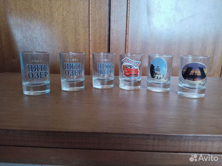 Бокалы СССР, стопки,кружки, ложка деревянная