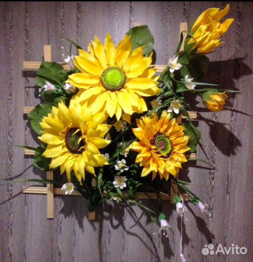 Обьёмная картина- Панно « Кусочек лета». Ручная ра