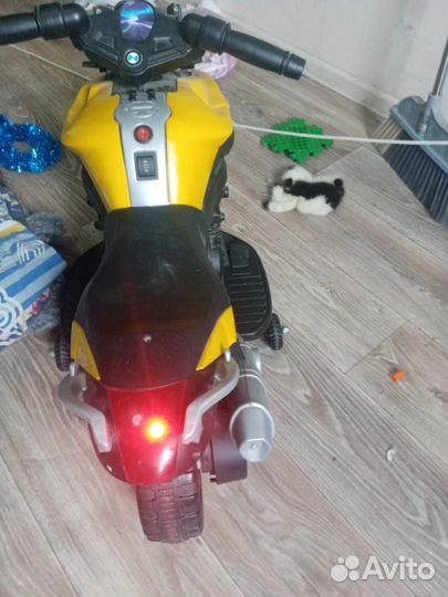 Детский мотоцикл на аккумуляторе бу