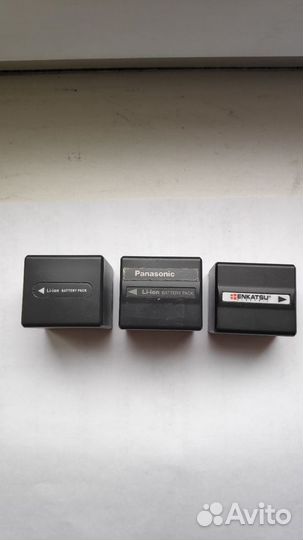 Аккумуляторы для видеокамеры Panas. Цена за все