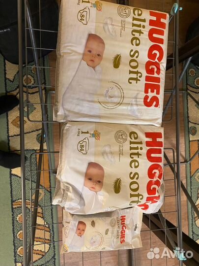 Подгузники Huggies elite soft 1