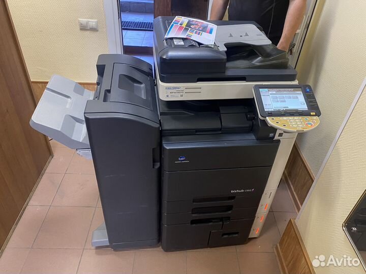 Konica minolta bizhub c552 цветная типография