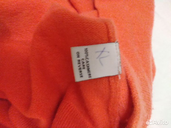 Кашемировый свитер 48р