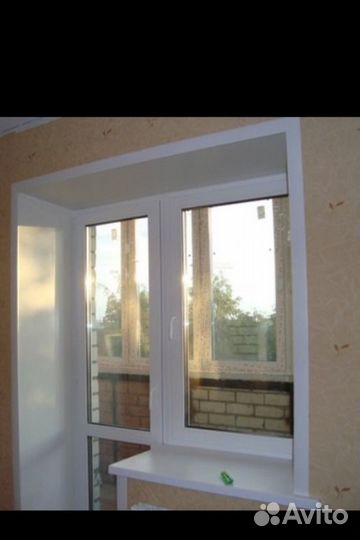 Готовая отделка окон из пвх 250мм-6000мм