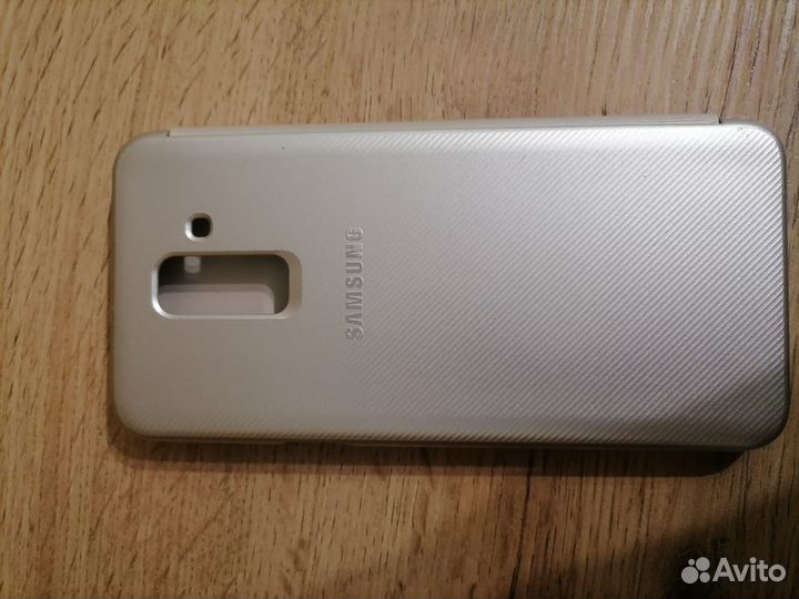 Батарея+чехол+проклейка для дисплея Samsung A6+