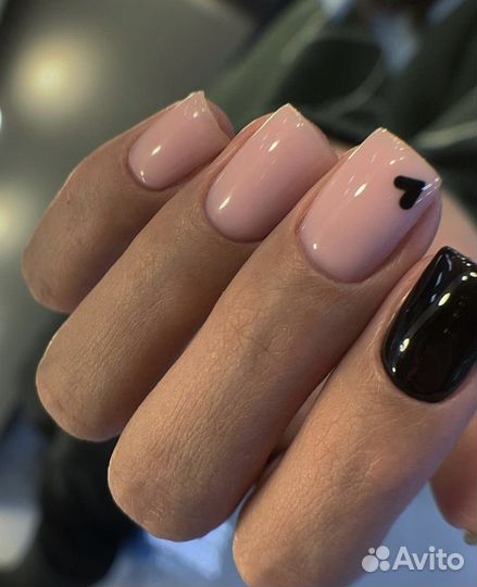 Маникюр с покрытием гель лак