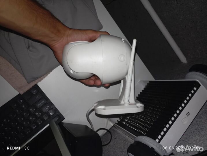 Камера видеонаблюдения wifi уличная новая