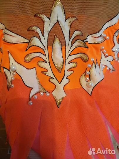 Купальник для художественной гимнастики 128-140р