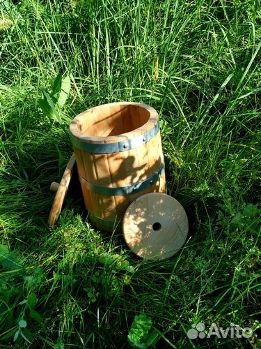 Кадка дубовая 7 л