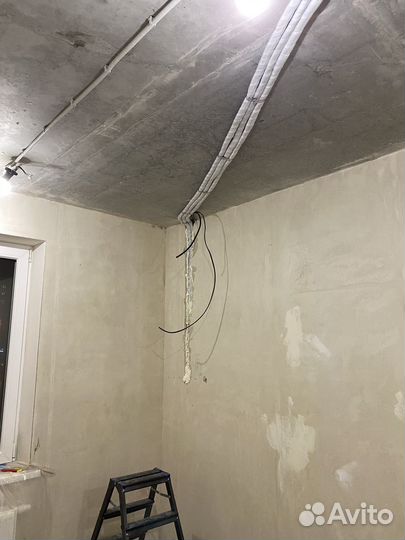 Установка кондиционеров закладка трасс