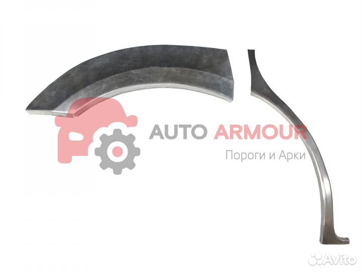 Задние арки Hyundai Santa Fe и другие