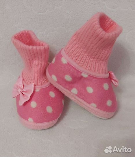 Пинетки для девочки