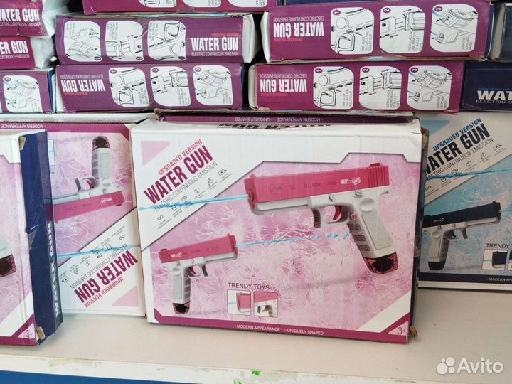 Водяной пистолет glock
