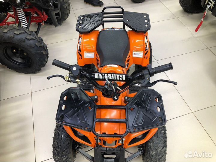 Детский квадроцикл Mini Grizlik Х-16 электростарт