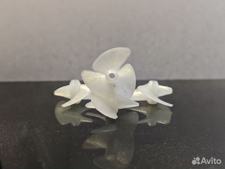 Винты прикормочного кораблика, лодки, вал 4мм